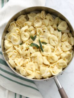Tortellini with Butter and Sage Picture