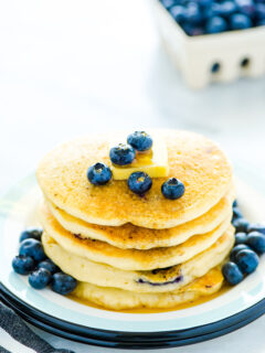 Gluten Free Blueberry Pancakes Picture
