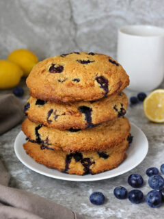 Gluten Free Lemon Blueberry Muffin Tops Pic