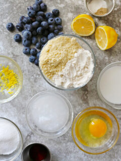 Gluten Free Lemon Blueberry Muffin Tops Picture