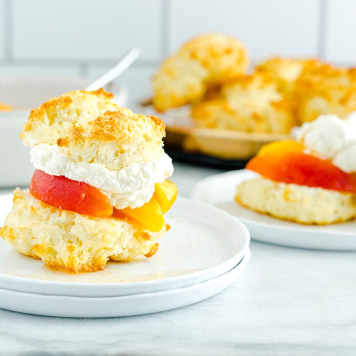 Gluten Free Peach Shortcake Photo
