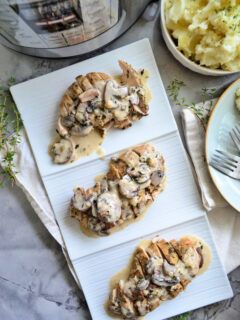 Instant Pot Turkey Tenderloin with Mushroom Gravy Image