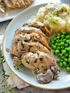 Instant Pot Turkey Tenderloin with Mushroom Gravy Pic