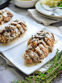 Instant Pot Turkey Tenderloin with Mushroom Gravy Picture