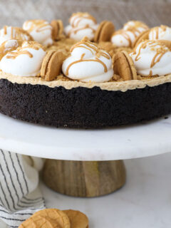 No Bake Peanut Butter Marshmallow Pie Image