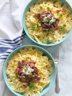 Steak Gorgonzola Pasta Pic