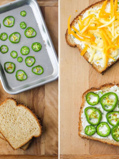 Toaster Oven Jalape&ntilde;o Popper Grilled Cheese Image