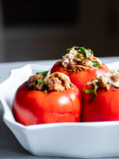 Tuna Stuffed Tomatoes Picture