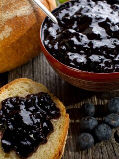 Blueberry jam image