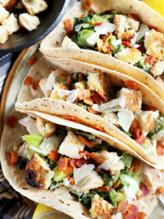 Charred Caesar Salad Avocado Tacos Pic