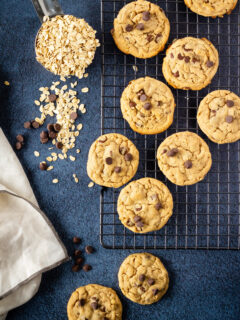 Chocolate Chip Oatmeal Peanut Butter Cookies Picture