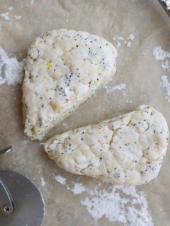 Gluten Free Lemon Poppyseed Scones Image