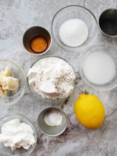 Gluten Free Lemon Poppyseed Scones Picture