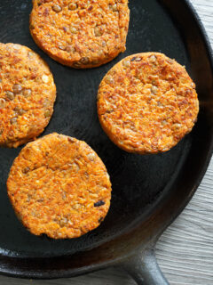 Lentil Burger Picture