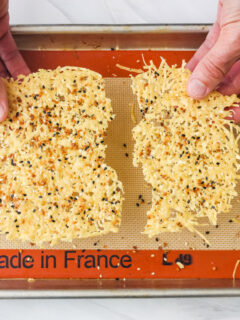 Toaster Oven Parmesan Crisps Image
