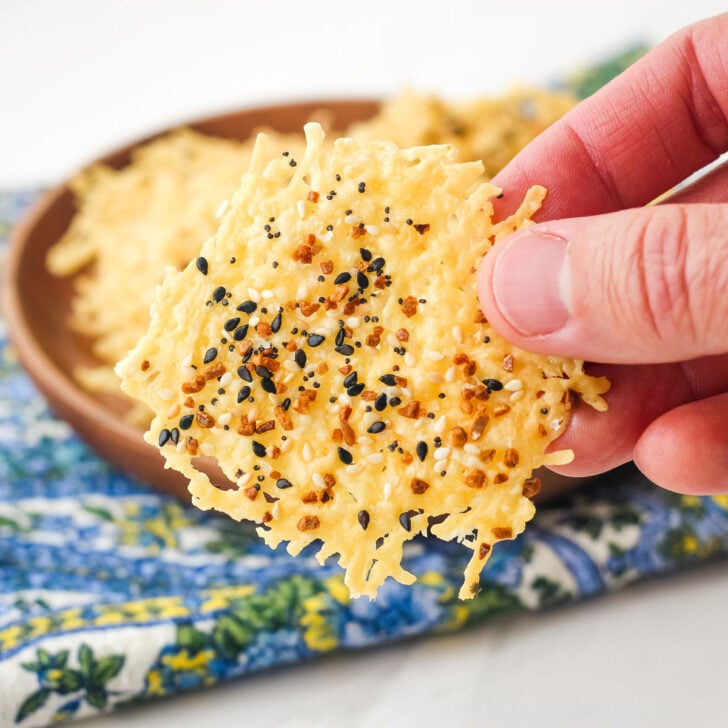 Toaster Oven Parmesan Crisps Photo