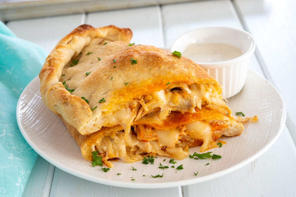 Calzone Description Buffalo Chicken Calzones Recipe - Food Fanatic