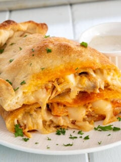 Buffalo Chicken Calzones Photo