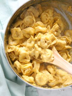 Creamy Pumpkin Tortellini Picture