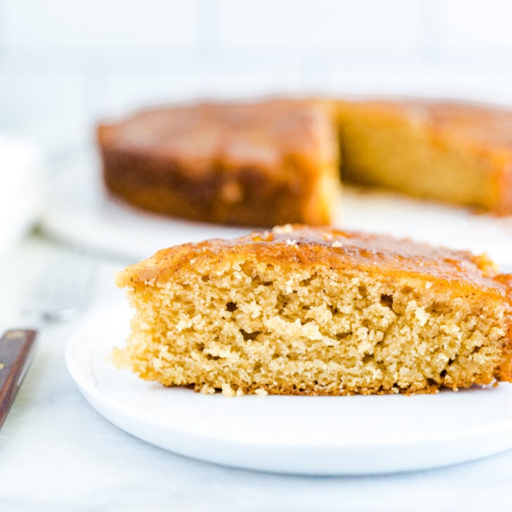 Gluten Free Apple Upside-Down Cake Photo