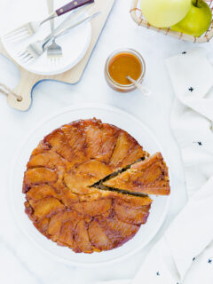 Gluten Free Apple Upside-Down Cake Picture