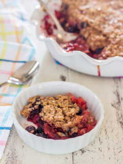 Gluten Free Berry Crisp Picture