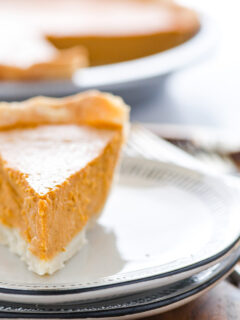 Gluten Free Pumpkin Pie Image