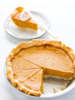 Gluten Free Pumpkin Pie Picture