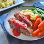 Instant Pot Meatloaf with Garlic Mashed Potatoes Photo