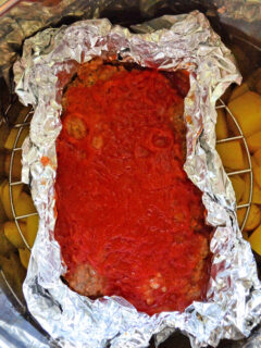 Instant Pot Meatloaf with Garlic Mashed Potatoes Pic