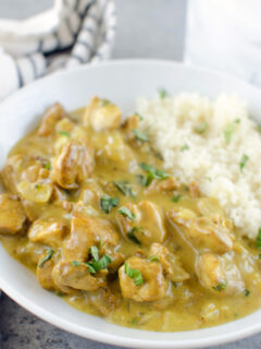 Paleo Basil Chicken Coconut Curry Picture