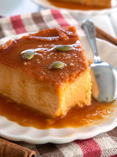 Pumpkin Flan Image
