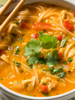 Red Curry Noodle Soup Image