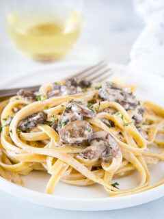 Creamy Mushroom Pasta Image