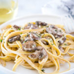 Creamy Mushroom Pasta Photo