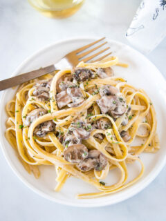 Creamy Mushroom Pasta Pic