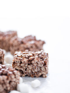 Gluten Free Chocolate Rice Krispie Treats Pic