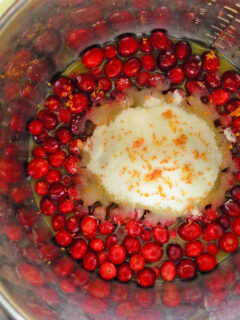 Instant Pot Cranberry Sauce Image