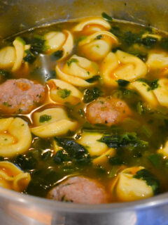 Meatball Tortellini Soup Image