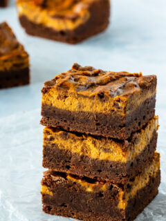 Pumpkin Cheesecake Brownies Pic