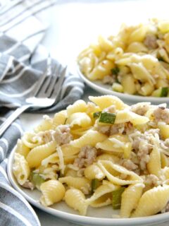 Spicy Sausage Zucchini Pasta Image