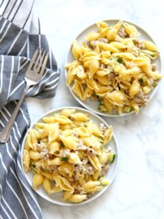 Spicy Sausage Zucchini Pasta Pic