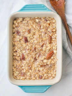 Toaster Oven Baked Oatmeal Image