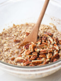 Toaster Oven Baked Oatmeal Picture