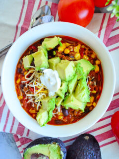 Turkey Black Bean Chili Image