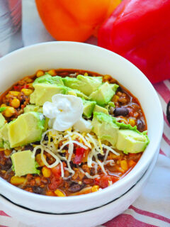 Turkey Black Bean Chili Picture