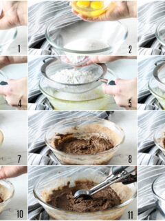 Chocolate Hazelnut Crinkle Cookies Image
