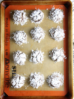 Chocolate Hazelnut Crinkle Cookies Pic