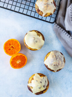 Glazed Chocolate Orange Muffins Image