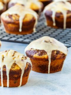 Glazed Chocolate Orange Muffins Pic